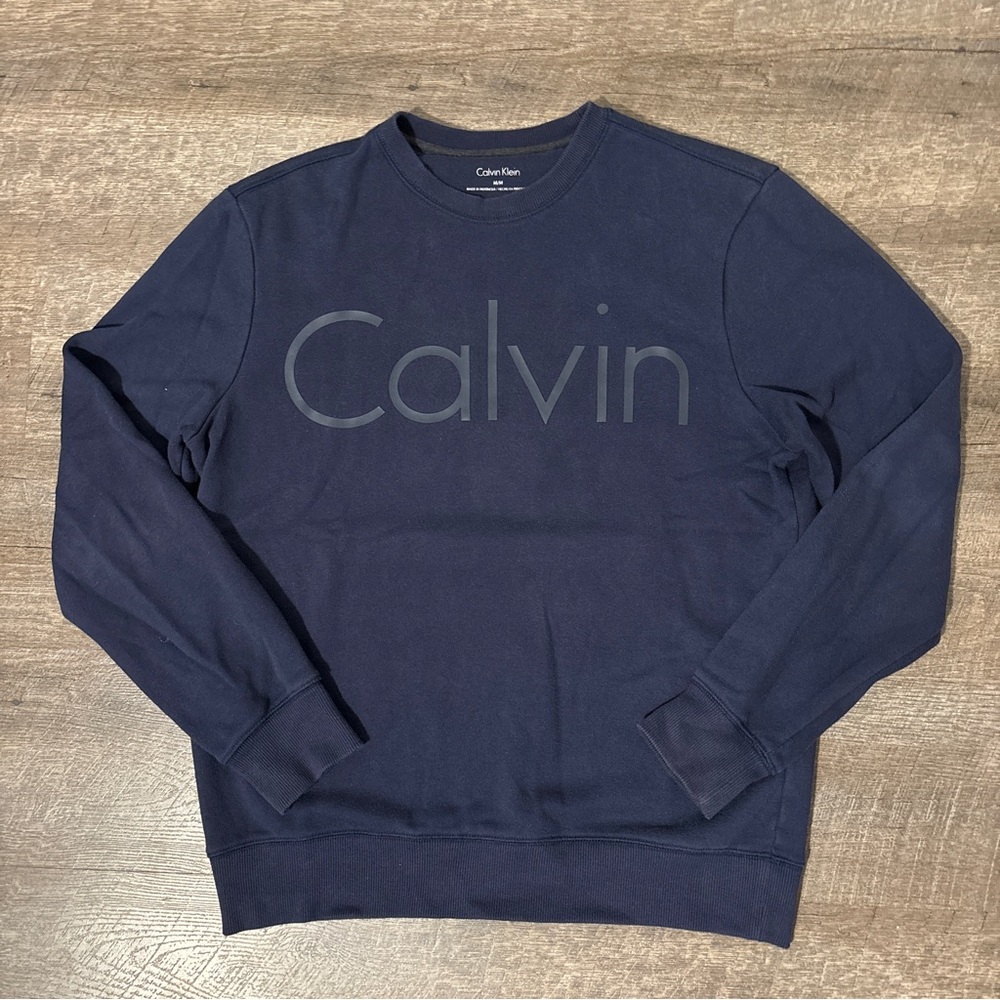 Navy Blue Calvin Klein Crewneck